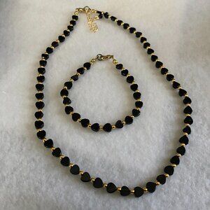 Necklace with bracelet